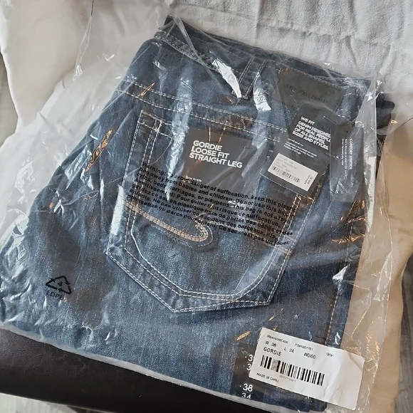 Silver Jeans Blue Straight Leg Men's Jeans - Picture 2 of 7